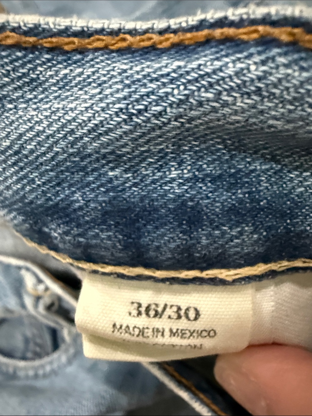 Polo by Ralph Lauren Light Wash Men's Straight Jeans - Picture 2 of 3